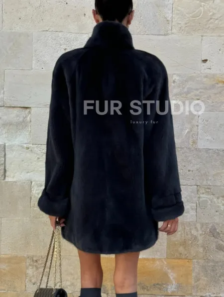 Шуба (жакет) из меха норки KOPENGAGEN FUR - фото 4