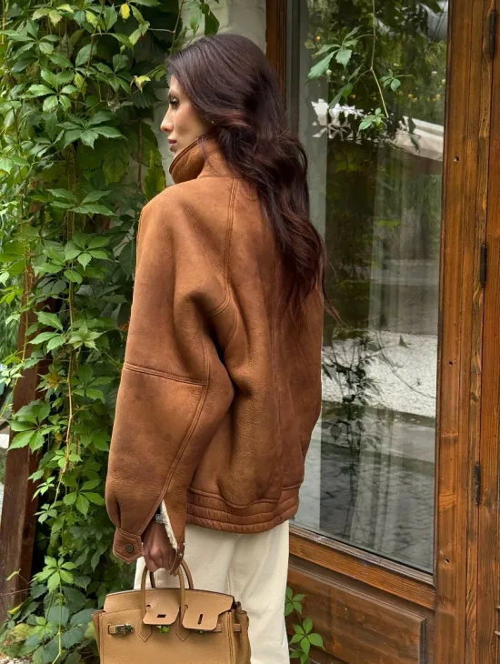 Дубленка женская 2026 - фото 7