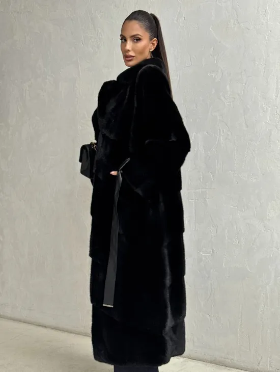 Шуба норка - паркетная раскладка - фото 7