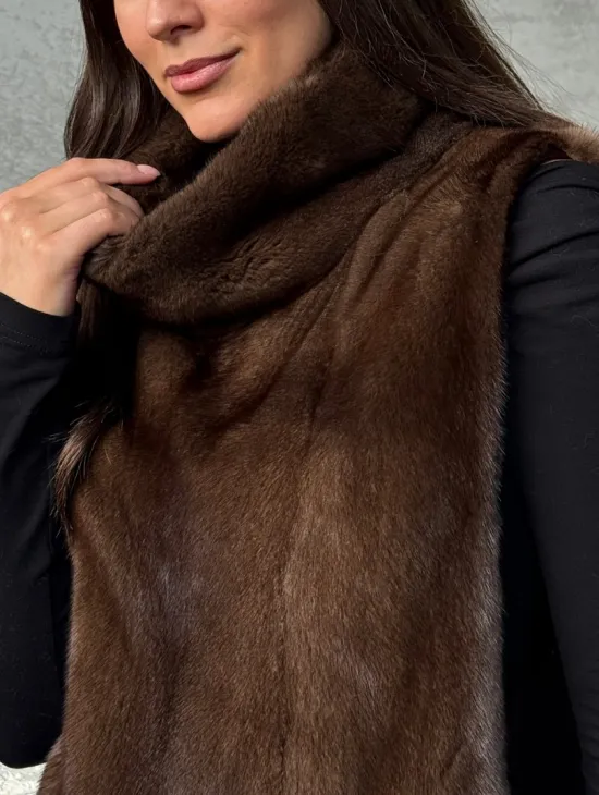 Манишка для женщин - норковая - фото 1