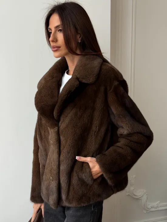 Норковый пиджак - фото 5