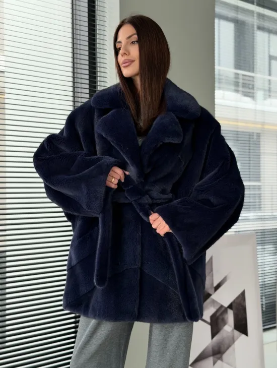 Шуба из аукционного меха норки Kopenhagen Fur 