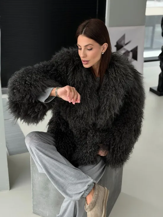 Шубка из ламы - фото 11